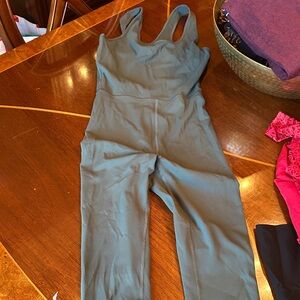 Lululemon olive green Jumpsuit